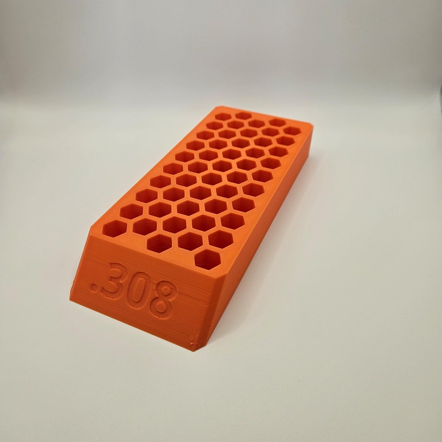 308 Reloading Block Ammo Stand Ammunition Loading Tray - 50 Round Capacity