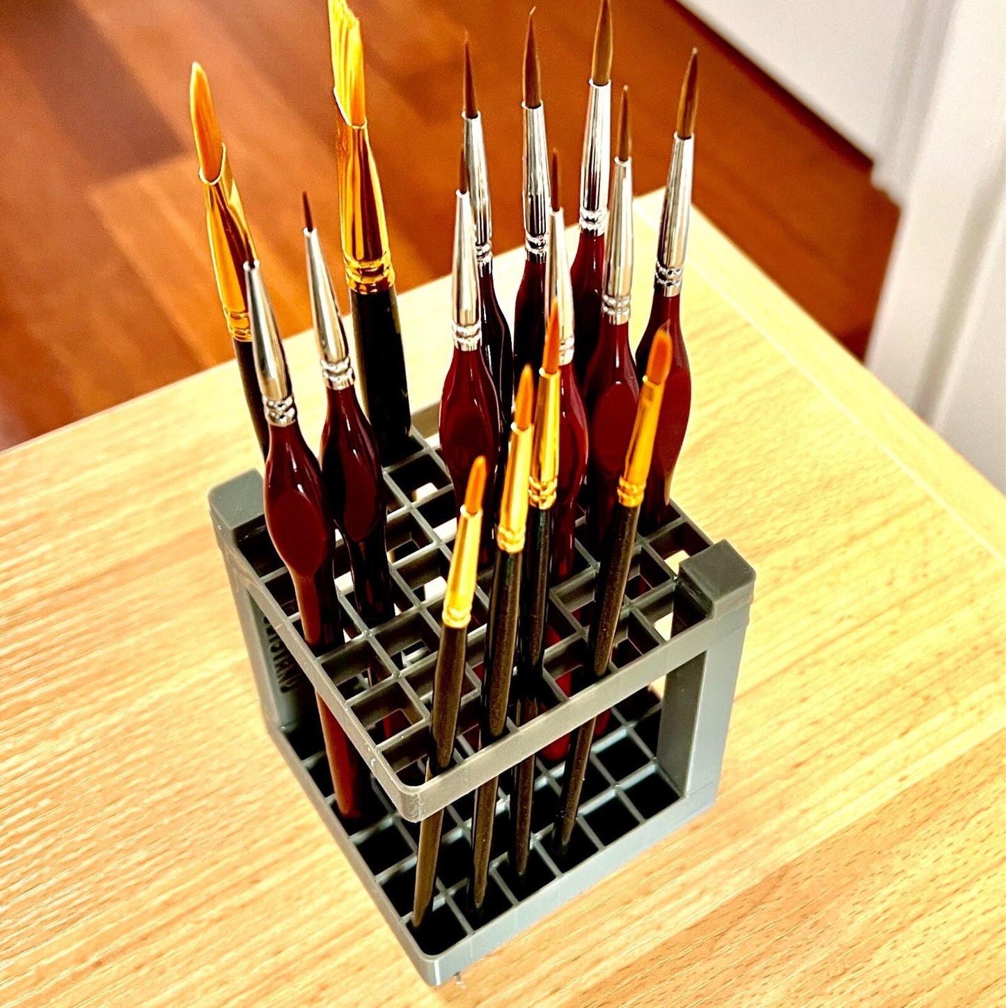 Cubistand Artists Art Pencil Pen Paint Brush Holder Stand Storage Organiser Rack