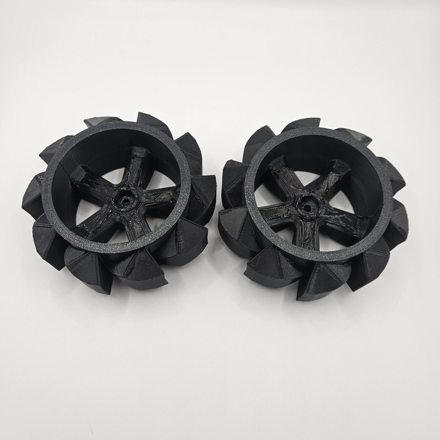 2x Remote Control RC Car Snow / Sand Wheels Tyres 12mm Hex Drift Race Pair