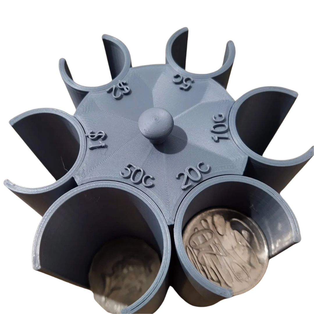 Australian Coin Holder Cash Sorter Device Money Change Machine AUD