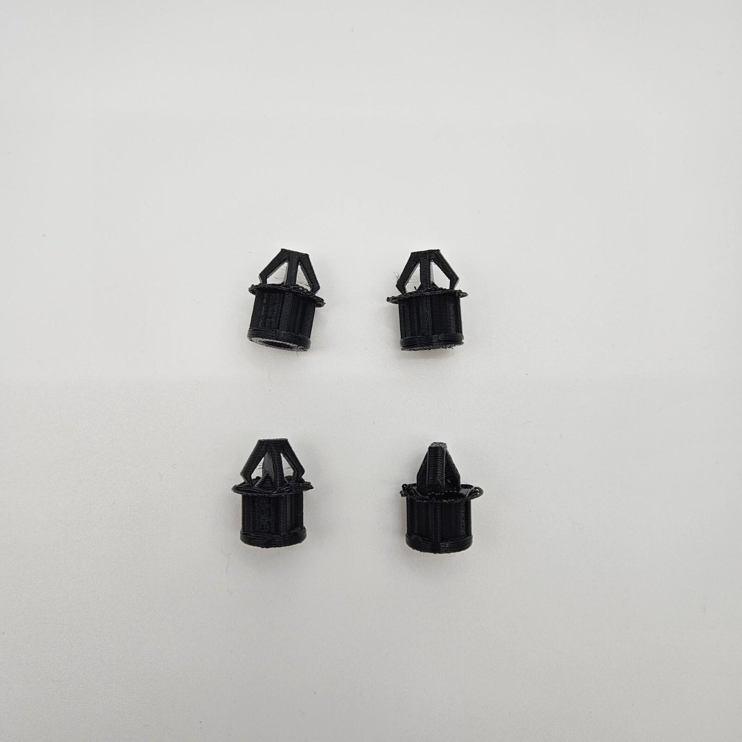 Subaru Brumby Bed Trim Corner Clip Pin 4x Pcs BRAT Ute Tray Chrome Genuine