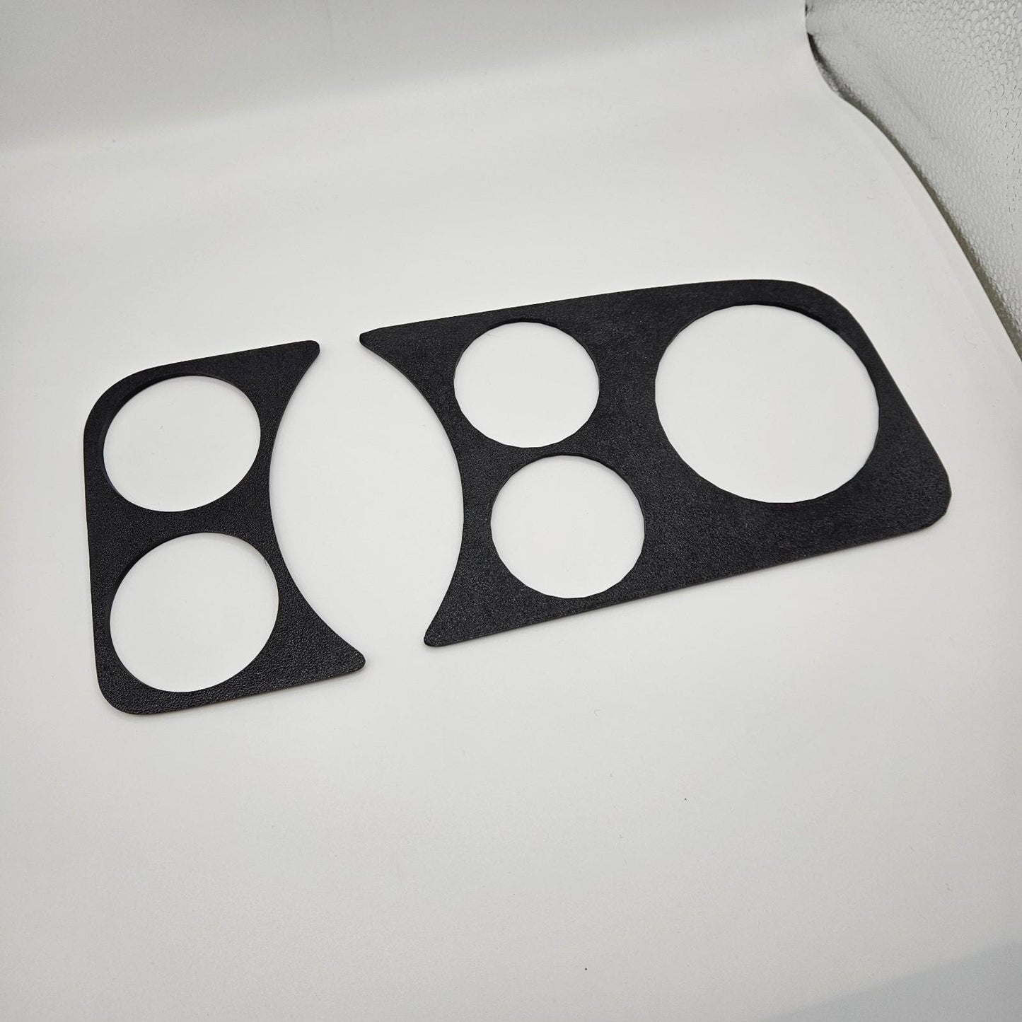 Volkswagen VW Beetle Dashboard Trim Cover Panel Black 52mm + 80mm Gauge RHD