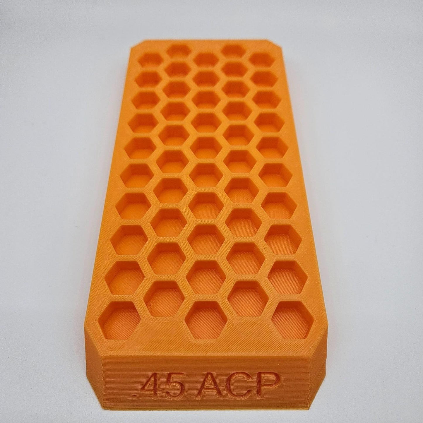 .45 ACP Reloading Block Ammo Stand Ammunition Loading Tray - 50 Round Capacity