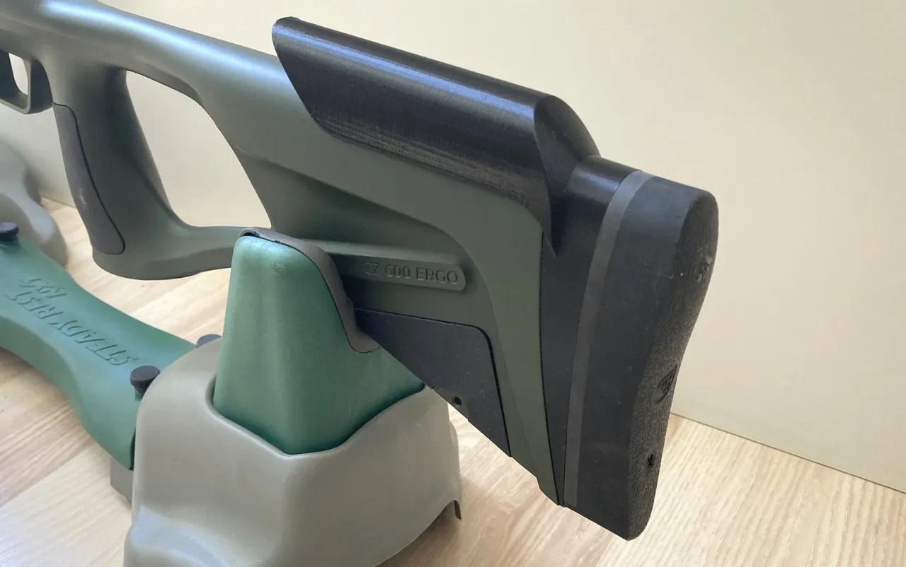 CZ 600 Cheek Riser Rifle Butt Stock Spacer Precision Ergonomic Attachment