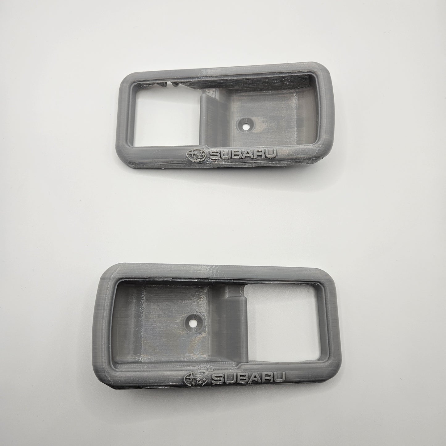 2x Set Genuine Subaru Brumby Ute Door Handle Frame Trim Housing BRAT 1981-1994