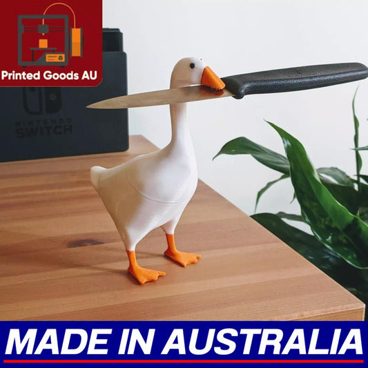 Untitled Goose Magnetic Key Holder Knife Holder Decoration Ornament Doll