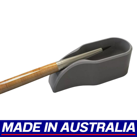 Ergonomic Artists Art Paint Tray & Brush Holder Drip Catcher