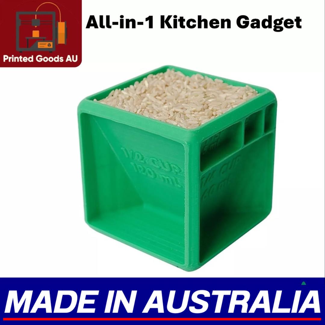 Bakercube All in One Measuring Cup Set 19 Measurements Kitchen Spoon Tool