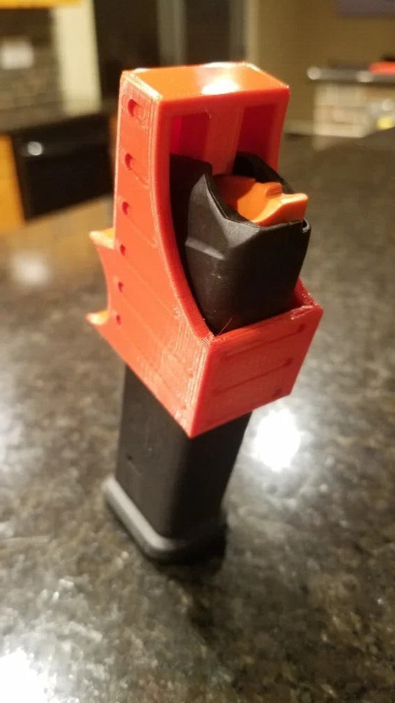 9mm Glock Magazine Pistol Speed Loader Universal Thumb-Saver Tactical Mag