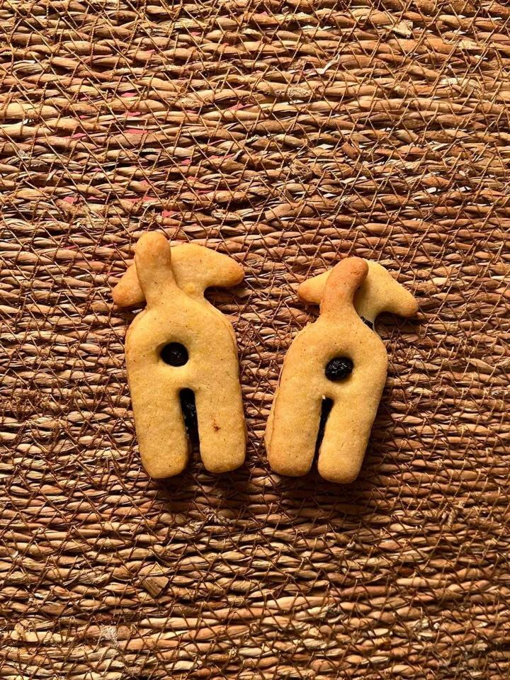 Dog Puppy Butt Cookie Cutter Set Embosser Stamp Biscuit Fondant Cutters Mould