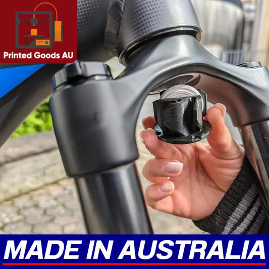 Universal Fit Fork Apple AirTag Holder Mount Hidden Compartment Lock GPS Tracker