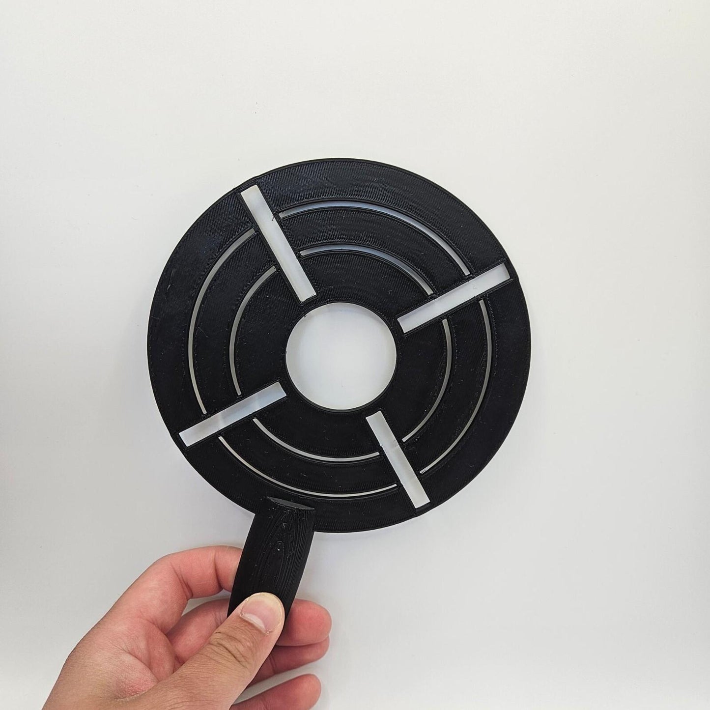 Shooting Target Stencil Range Spray Painting 14cm - With Handle - Made in Aust