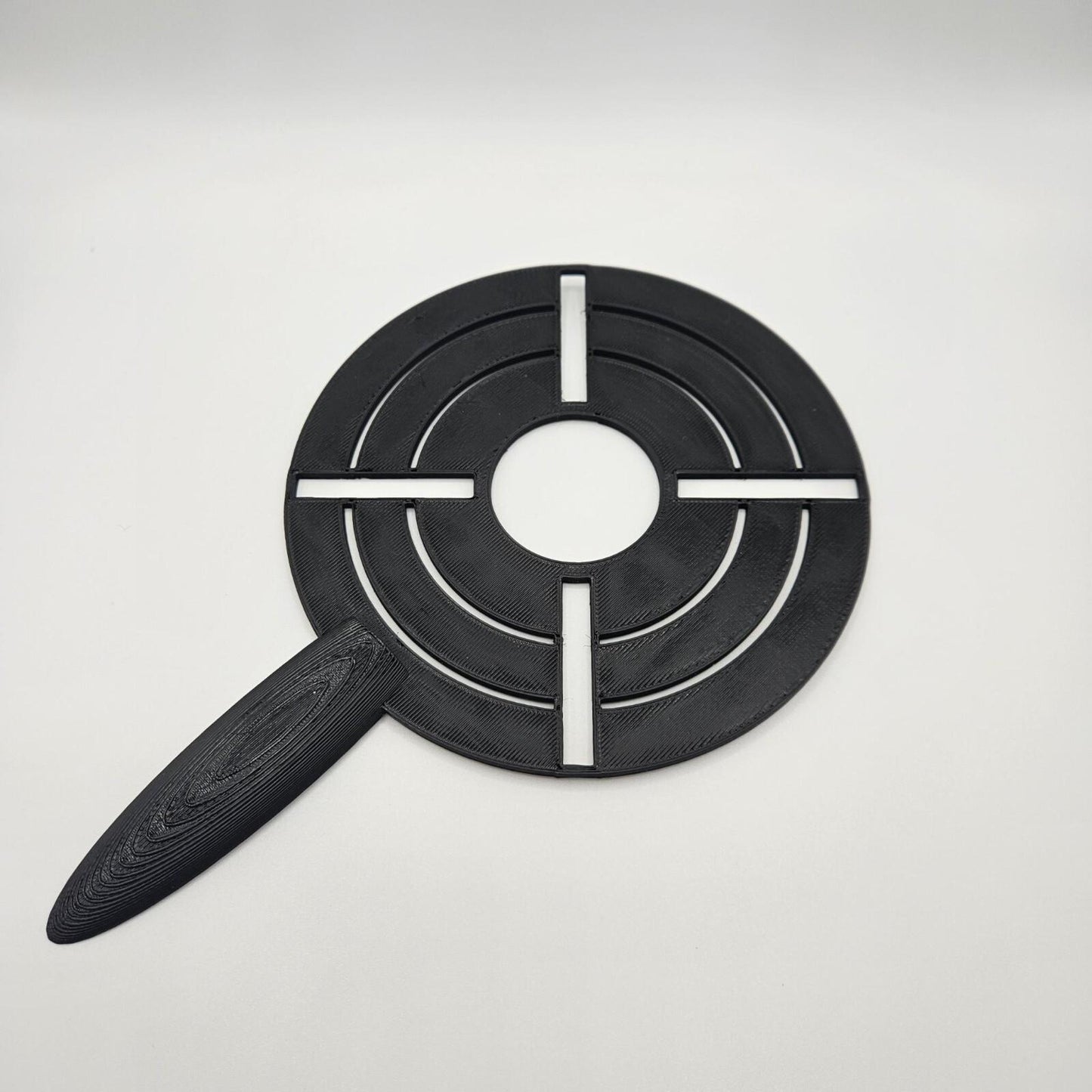 Shooting Target Stencil Range Spray Painting 14cm - With Handle - Made in Aust