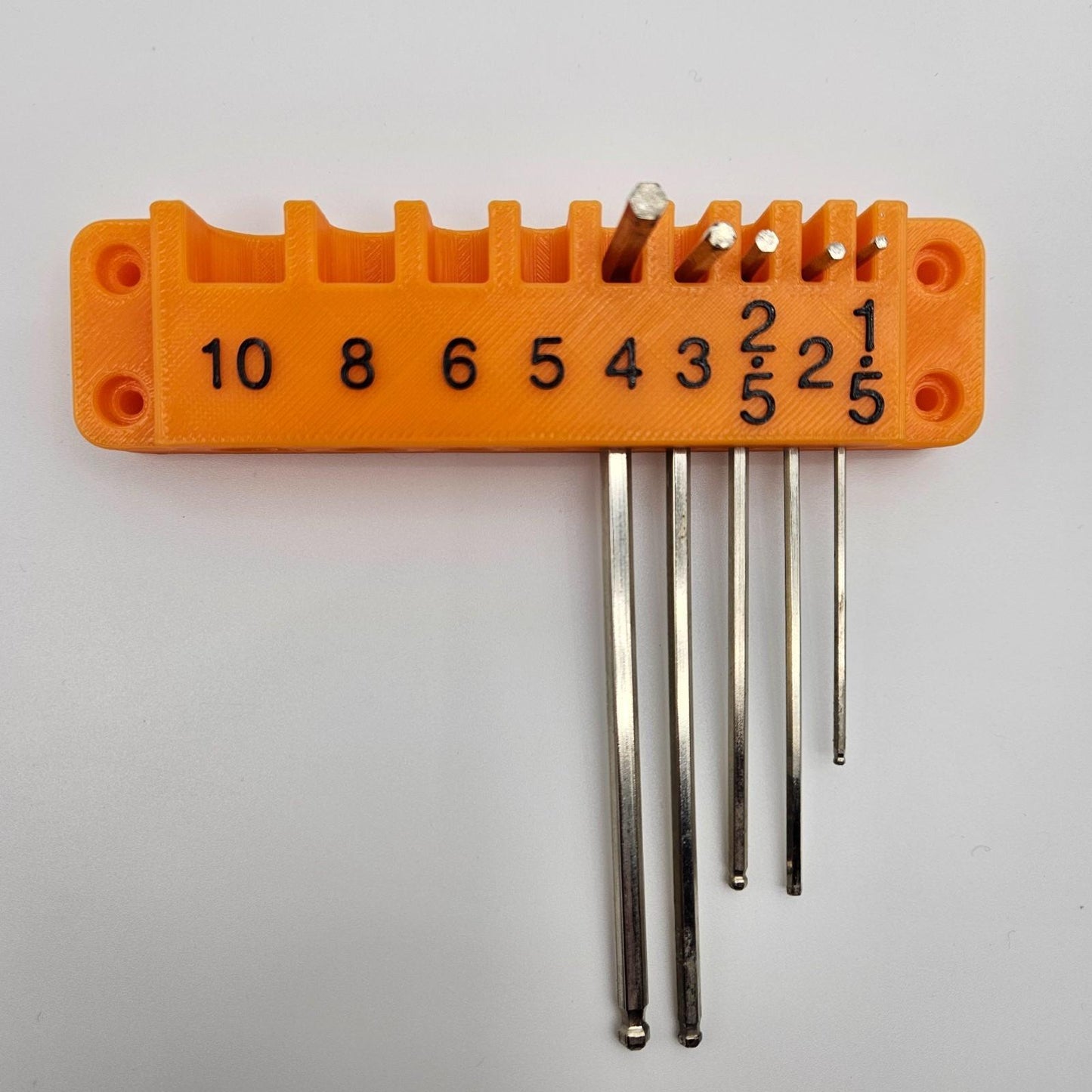 Hex Key Holder - Wall Mounted DIY Garage Workspace Screwdriver Organiser