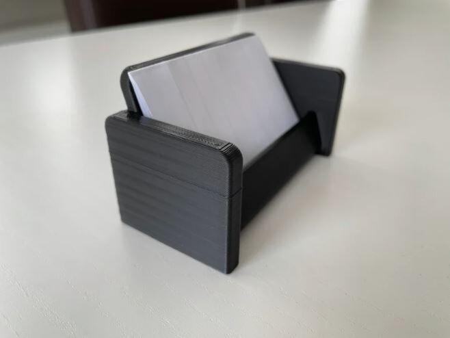 Cute Business Card Holder Display Desktop Stand Plastic RFID Sofa Couch