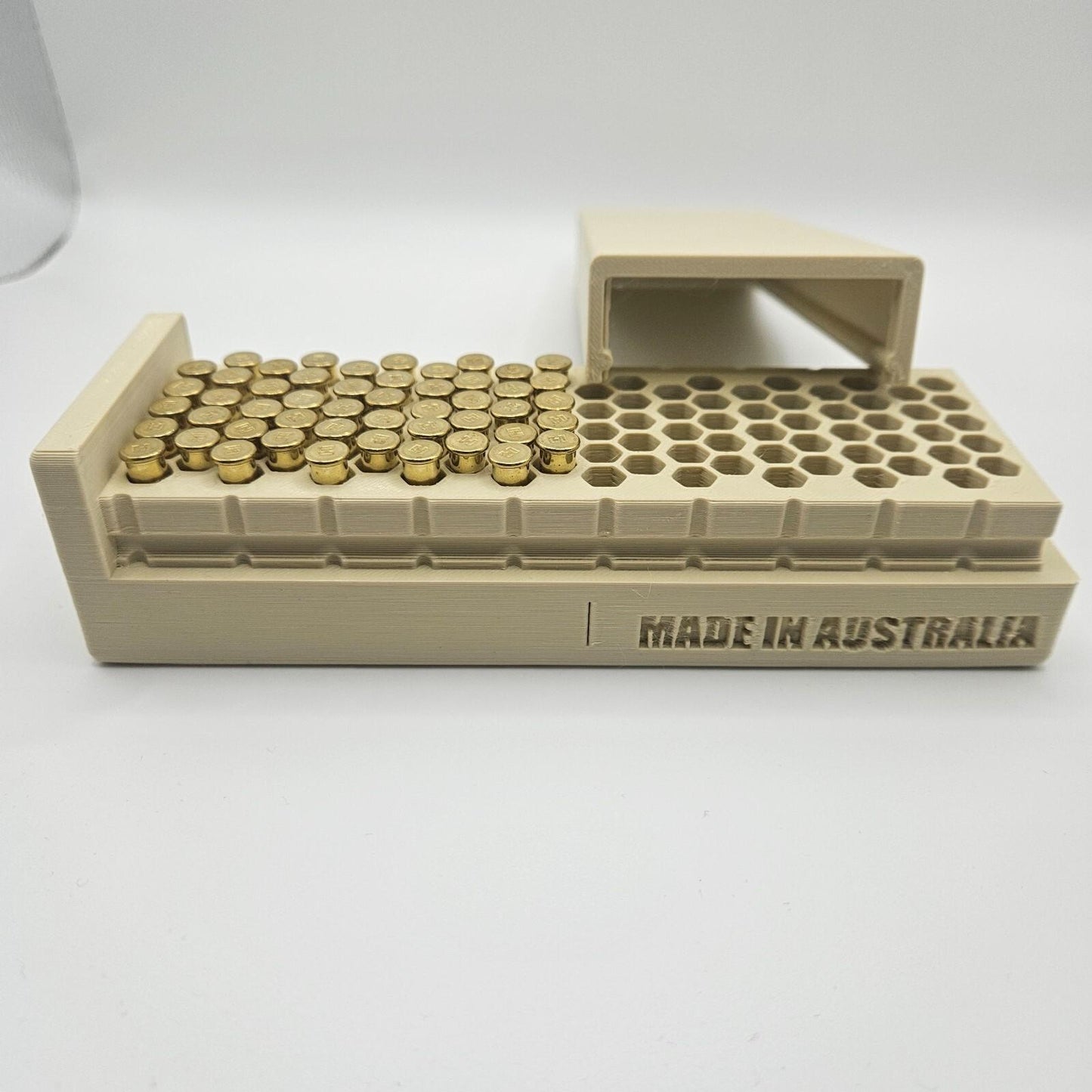 .17HMR Ammo Storage Box Dispenser Case - 100 Round Ammunition Rifle Pistol Range