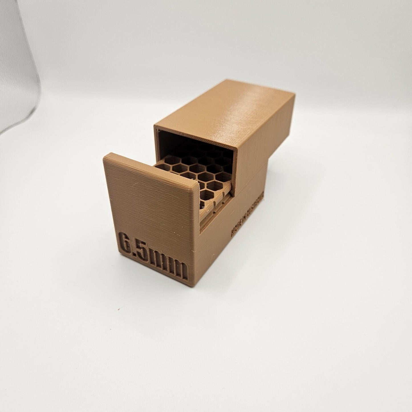 6.5 Ammo Box Dispenser Case - 40 Round Rifle Ammunition Storage Loader Range