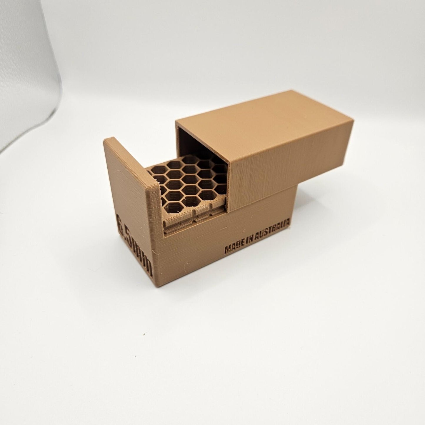 6.5 Ammo Box Dispenser Case - 40 Round Rifle Ammunition Storage Loader Range