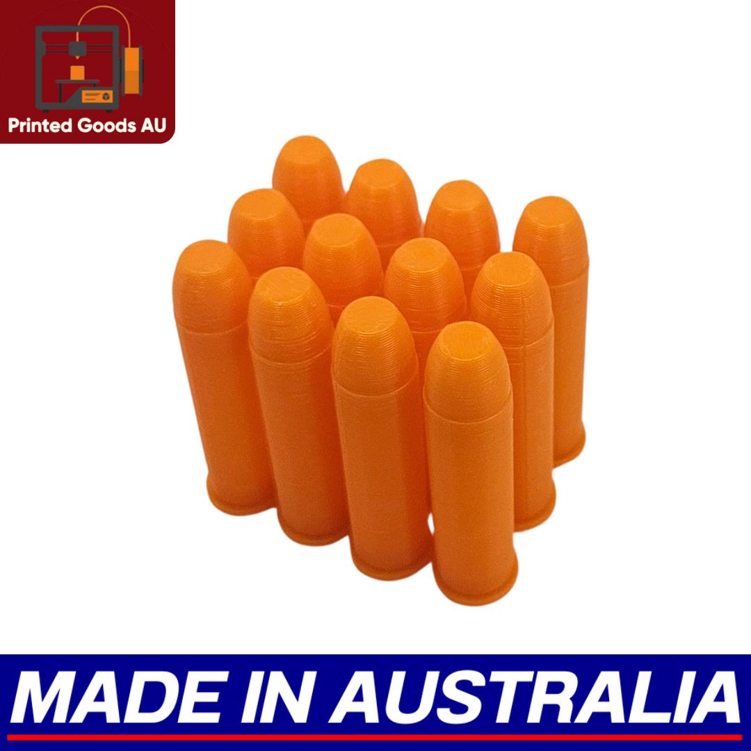 357 Magnum Snap Caps - Dummy Rounds 12x Pack Pistol Training Ammo Centrefire