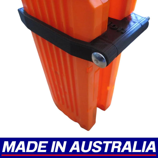 Sturdy Nerf Dual-Magazine Holder Double Mag Blaster Gun - Made in Australia