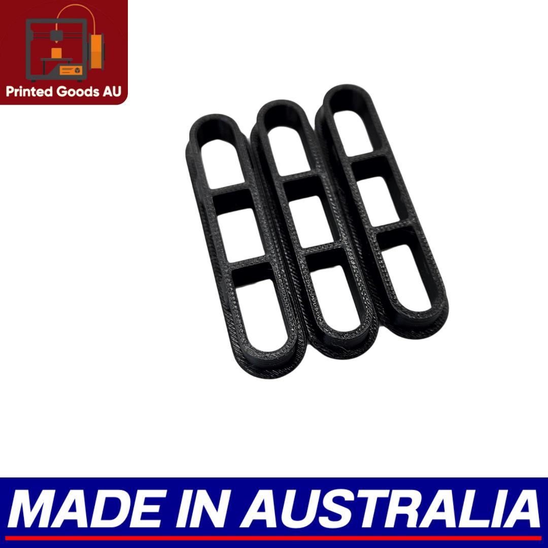 3x Volkswagen VW Beetle Rear Window Air Vent Trim Cover Replacement Made in Aus