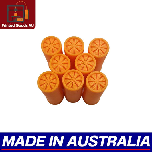 20GA Gauge Snap Caps - Dummy Rounds 8x Pack Plastic Training Ammo Bullets