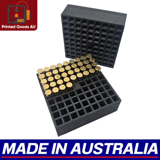 .22 LR Ammunition Case Ammo Bullet Box 80 Round Stackable Storage - Made in Aust