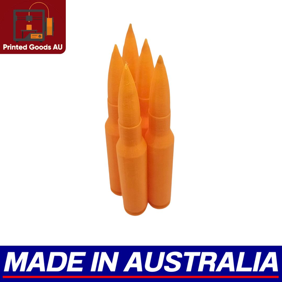 .50 BMG Snap Caps - Dummy Rounds 5x Pack Plastic Training Ammo Bullets