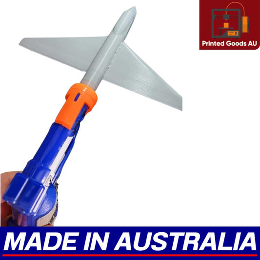 Nerf Blaster Gun Glider Plane Modification Accessory Toy - Made in Australia