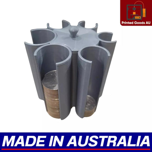 Australian Coin Holder Cash Sorter Device Money Change Machine AUD