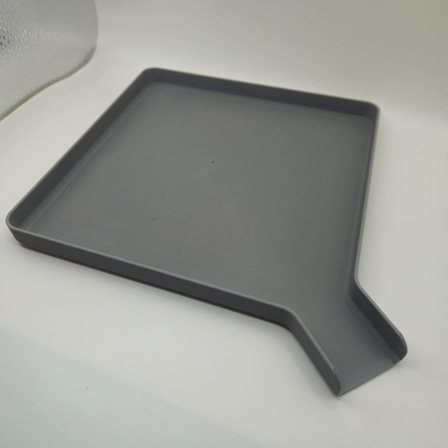 Small Parts Sorting Tray with Funnel Organisation Workshop Nuts Screws 24x24cm