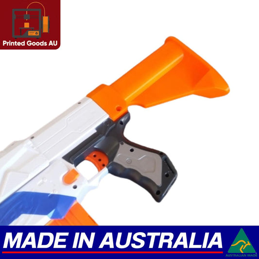M4 Style Nerf Shoulder Stock Gun Blaster Solid Adult Sized - MADE IN AUSTRALIA