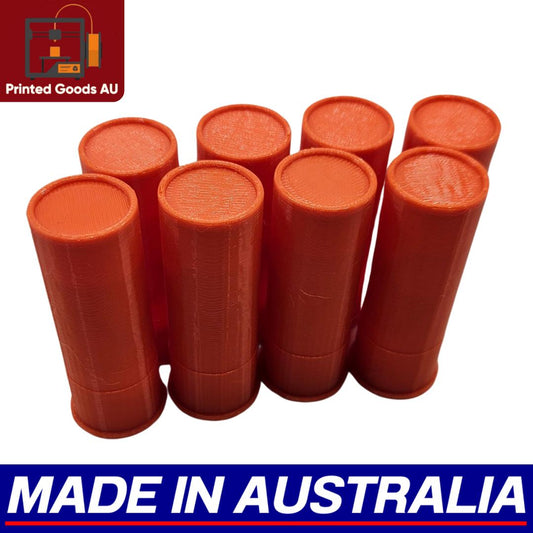 12GA Gauge Snap Caps - Dummy Rounds 8x Pack Plastic Training Ammo - Aus Made