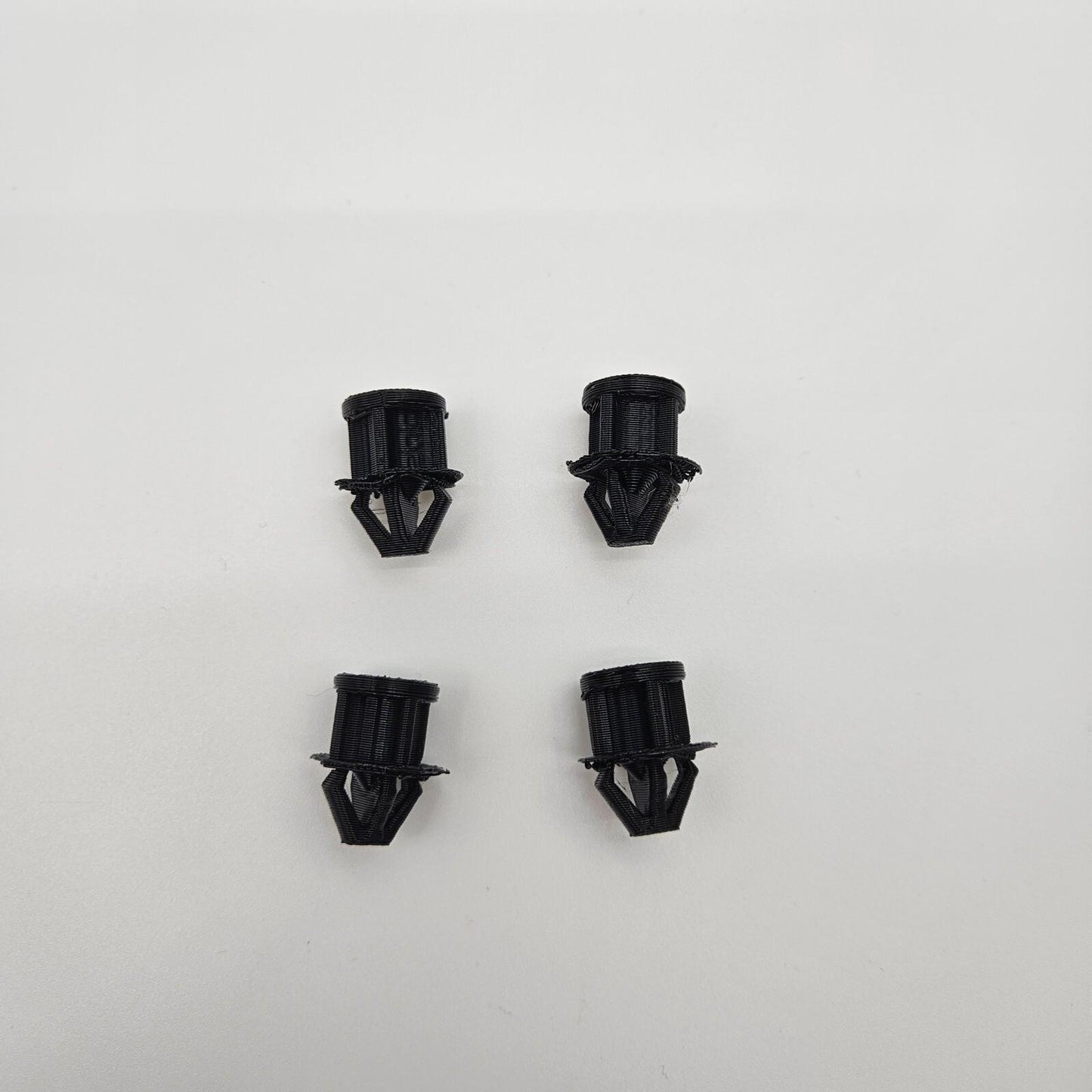 Subaru Brumby Bed Trim Corner Clip Pin 4x Pcs BRAT Ute Tray Chrome Genuine