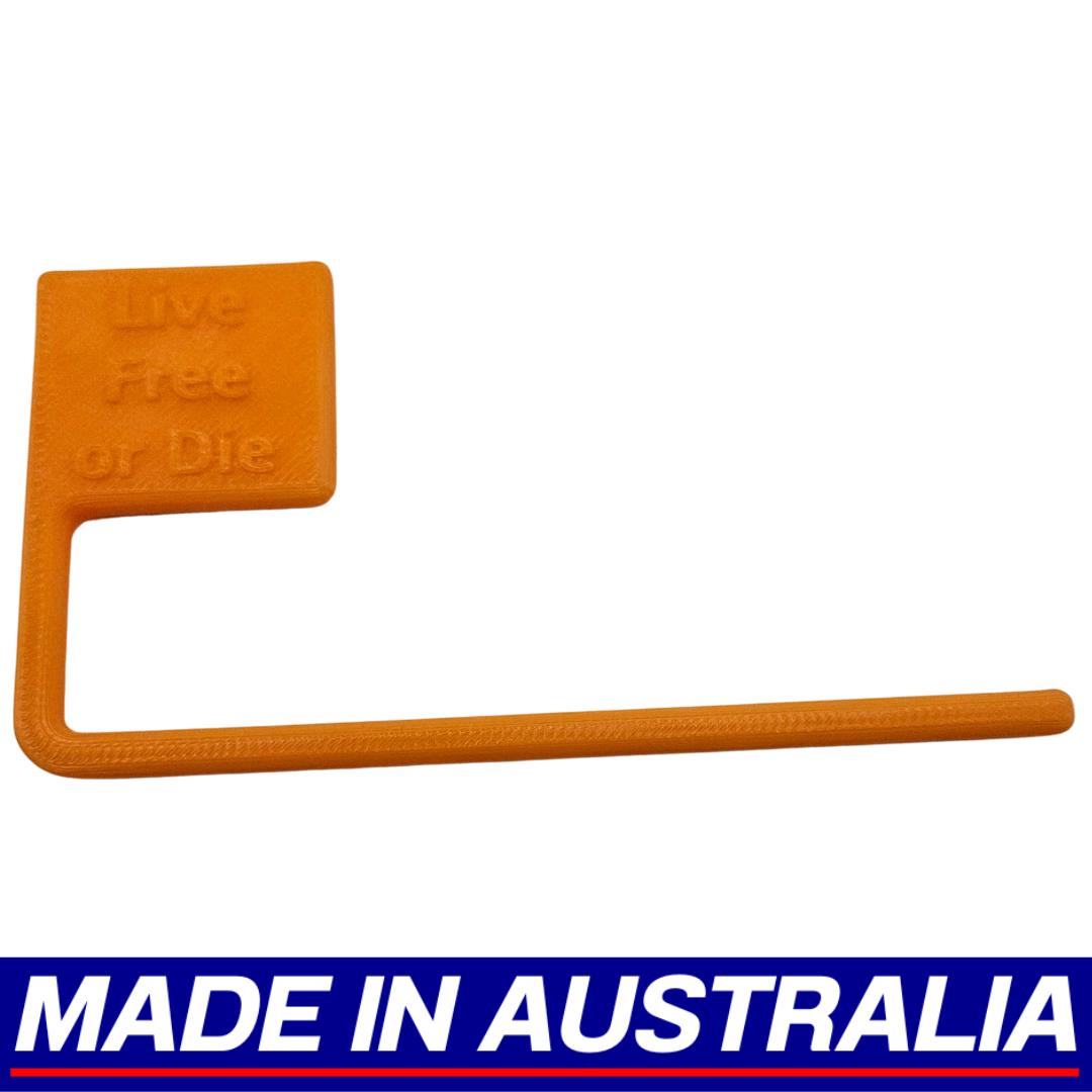 Live Free or Die Rifle Range Chamber Flag Empty Safety Indicator Universal Fit