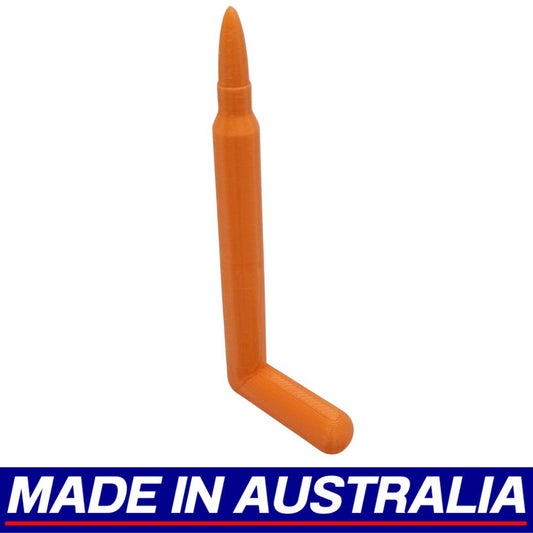 .223 5.56 Rifle Range Chamber Flag Empty Safety Indicator Universal Fit Orange