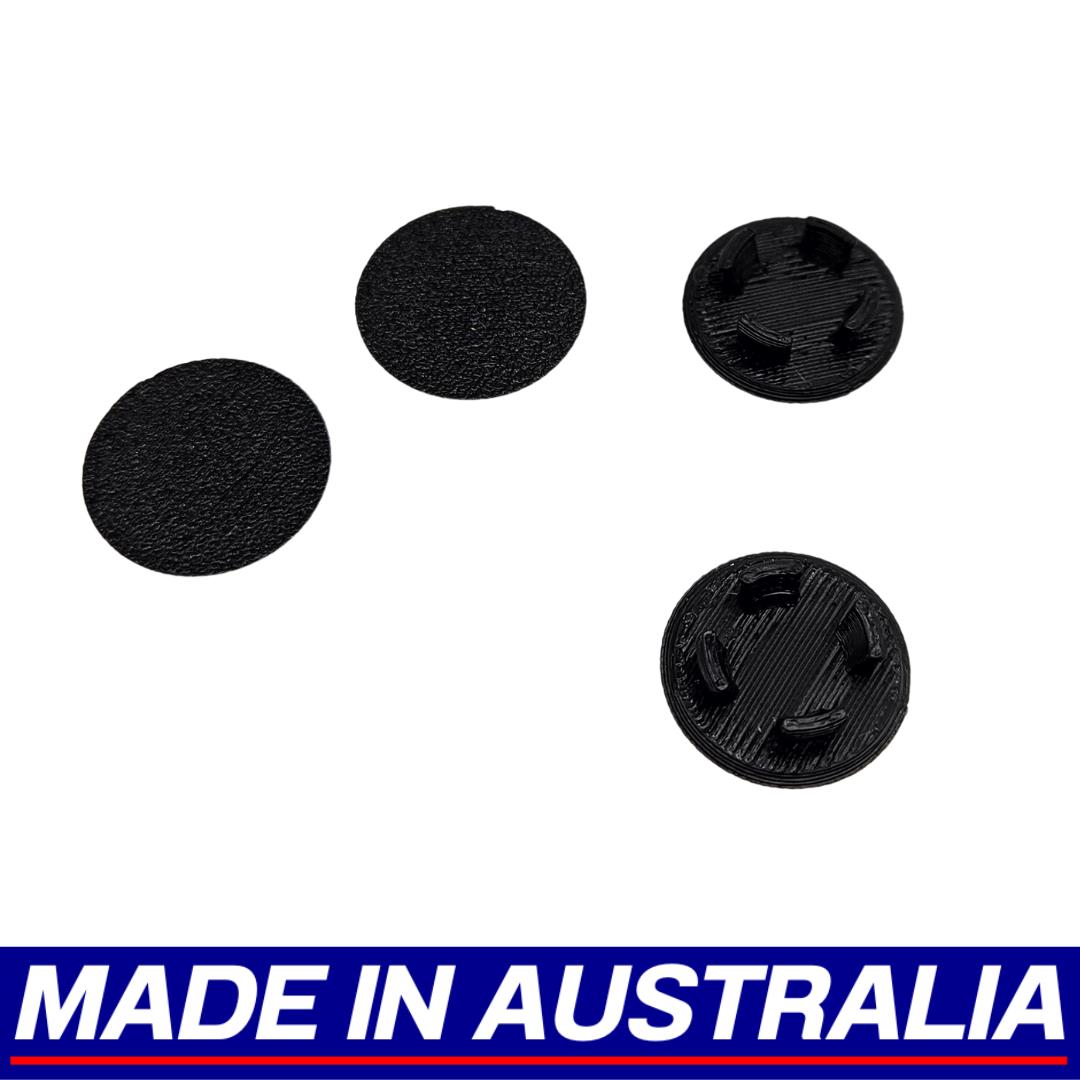 AU-BF Ford Falcon Door Handle Screw Hole Cover Interior 4x Pack - Made in Aust