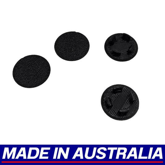 AU-BF Ford Falcon Door Handle Screw Hole Cover Interior 4x Pack - Made in Aust
