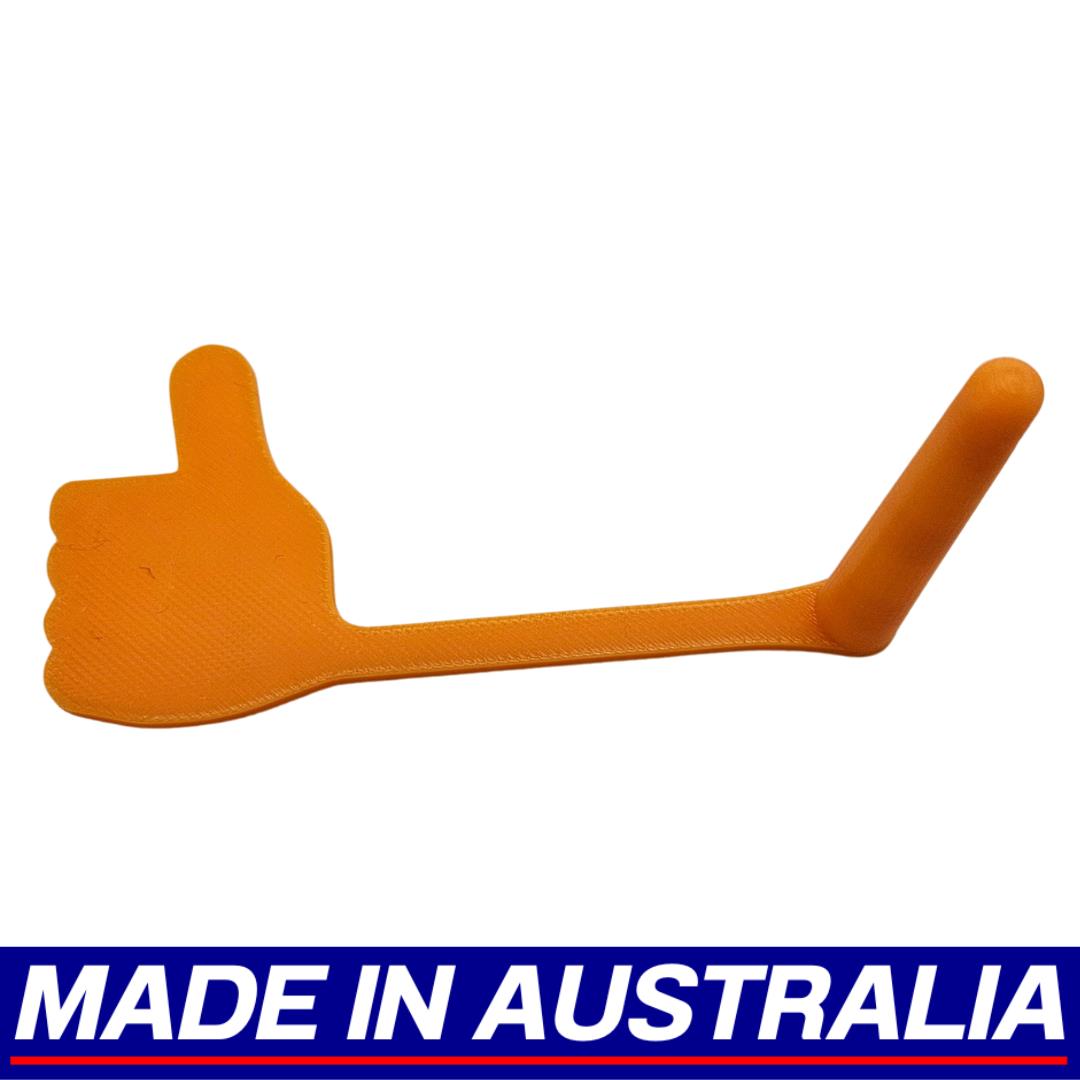 Thumbs Up Rifle Range Chamber Flag Empty Safety Indicator Universal Fit Orange