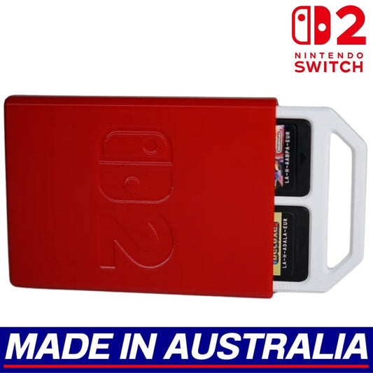 Nintendo Switch 2 Game Cartridge Carry Case Travel Hard Pouch Sleeve Console