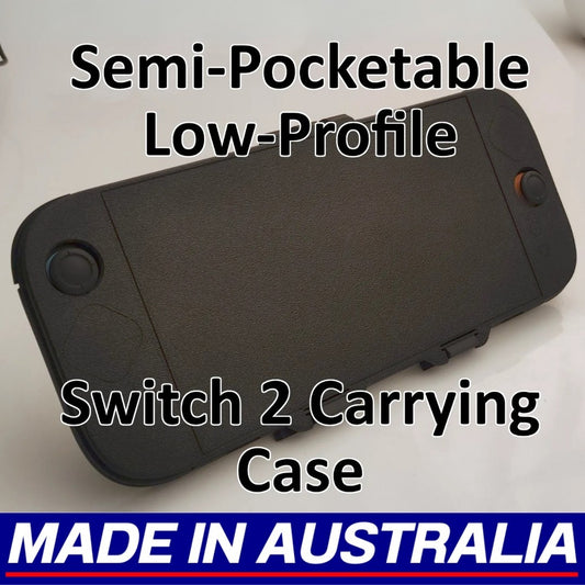 Nintendo Switch 2 Hard Case Compact Carrying Grip Pocketable Sleeve Low Profile