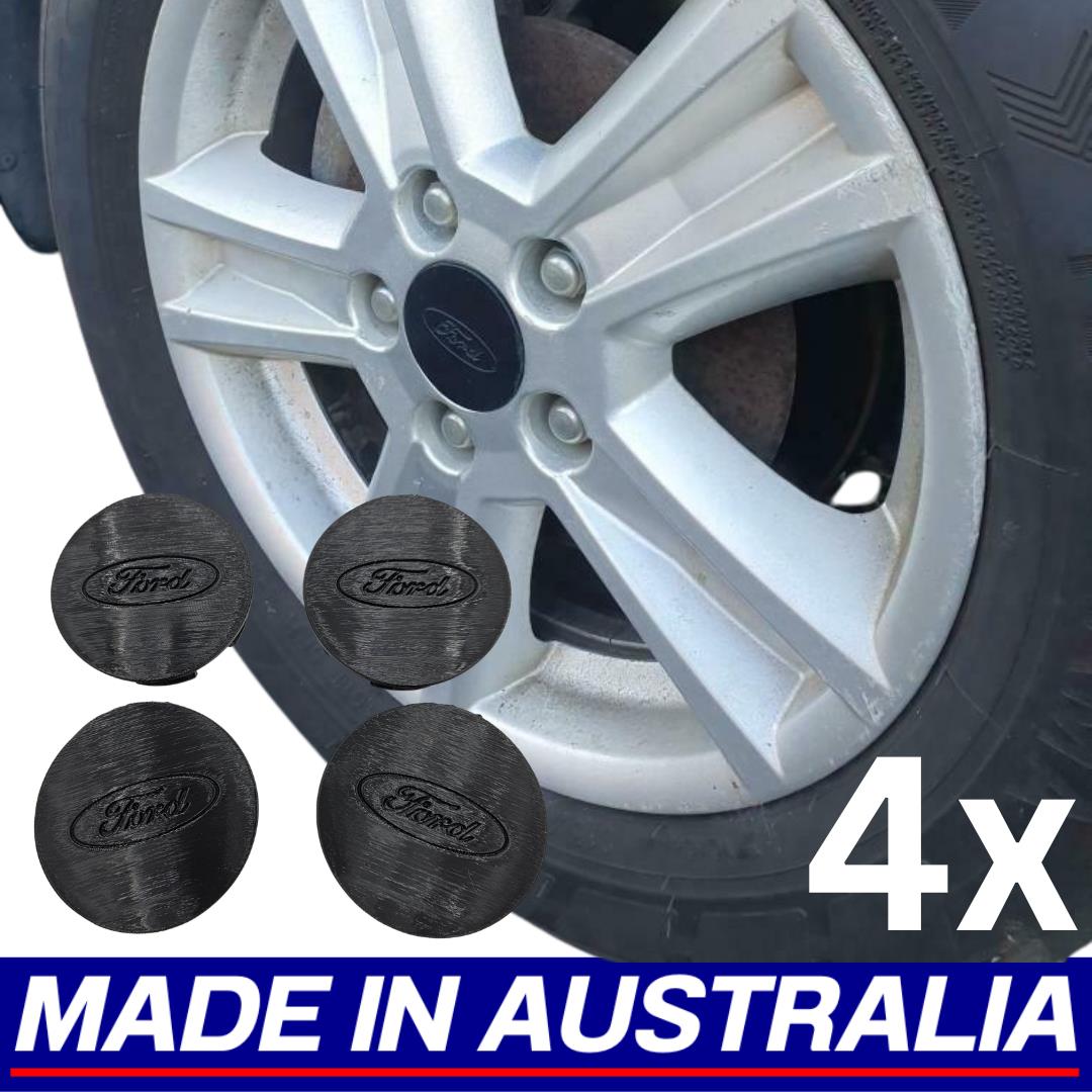 AU Ford Falcon Hubcaps 65mm Caps Wheel Tyre Rim 4 Pack Replacement Auto Part Kit