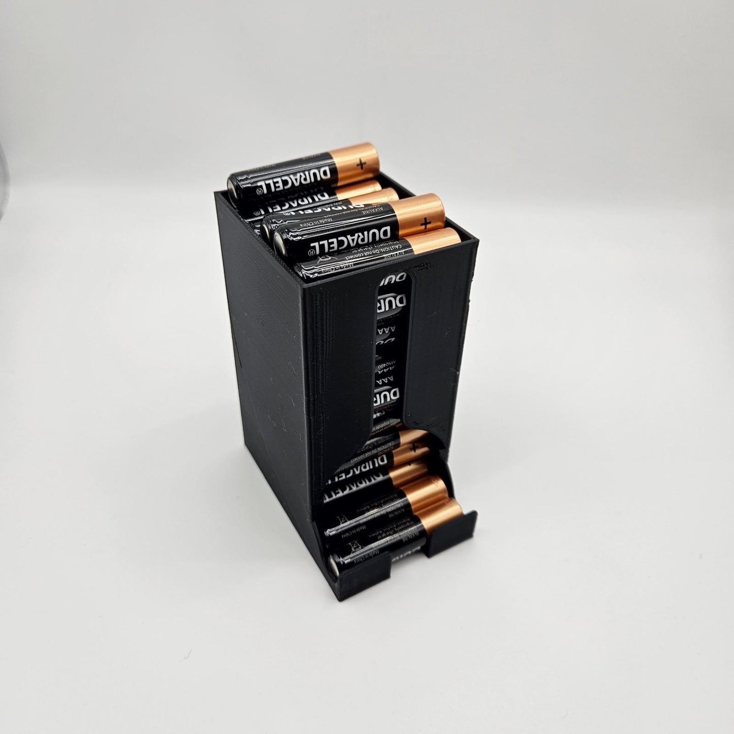 AAA Battery Dispenser 50 Batteries Desktop Holder Organiser Storage Box Case