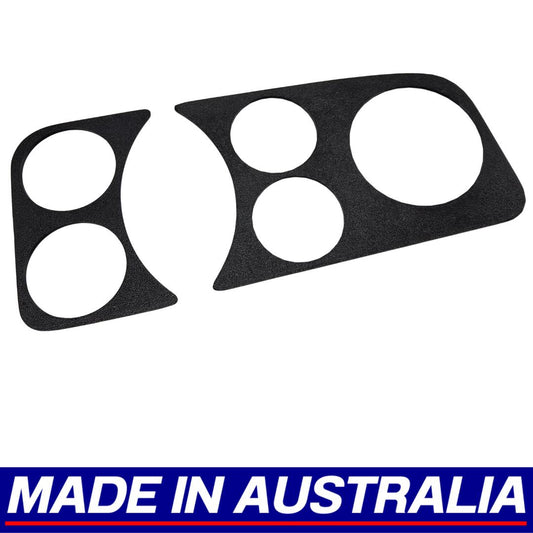 Volkswagen VW Beetle Dashboard Trim Cover Panel Black 52mm + 80mm Gauge RHD