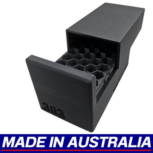 .303 British Ammo Box Dispenser Case 40 Round Rifle Ammunition Storage Loader