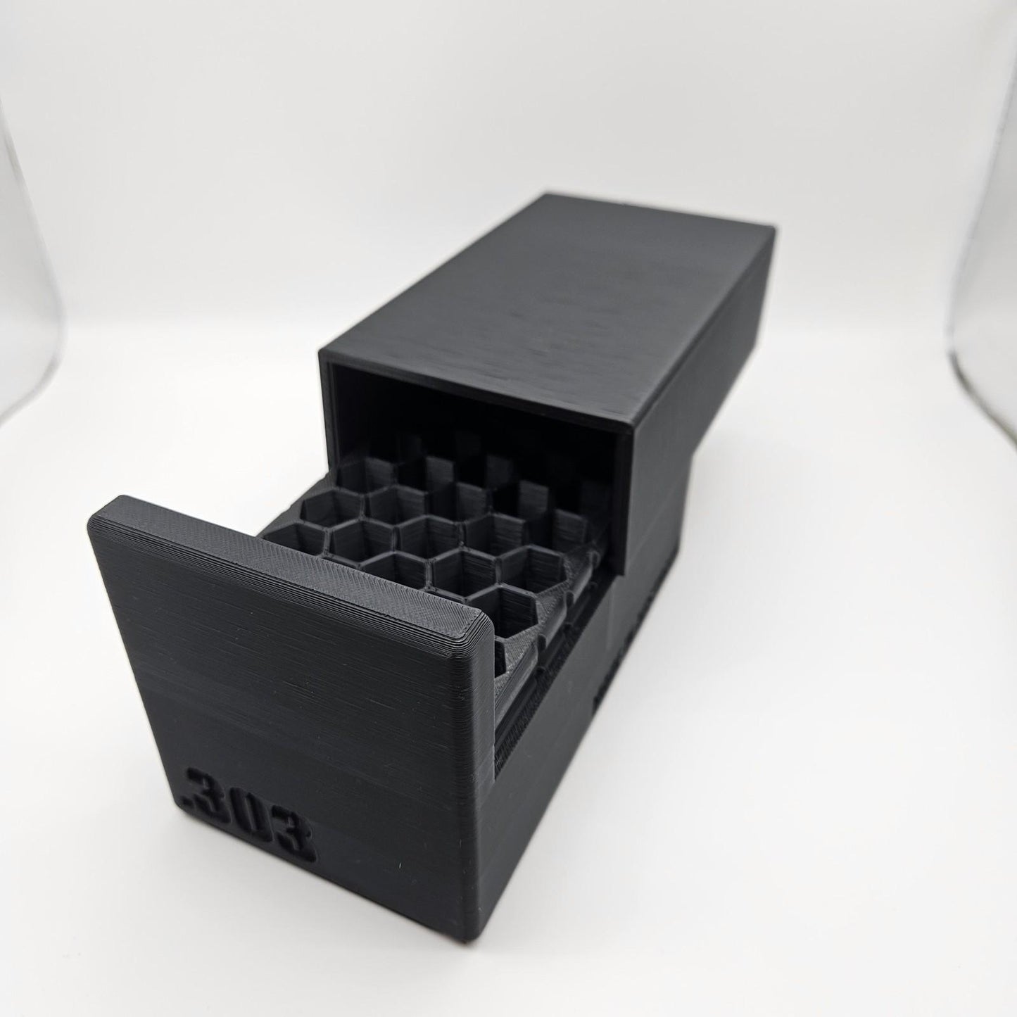 .303 British Ammo Box Dispenser Case 40 Round Rifle Ammunition Storage Loader