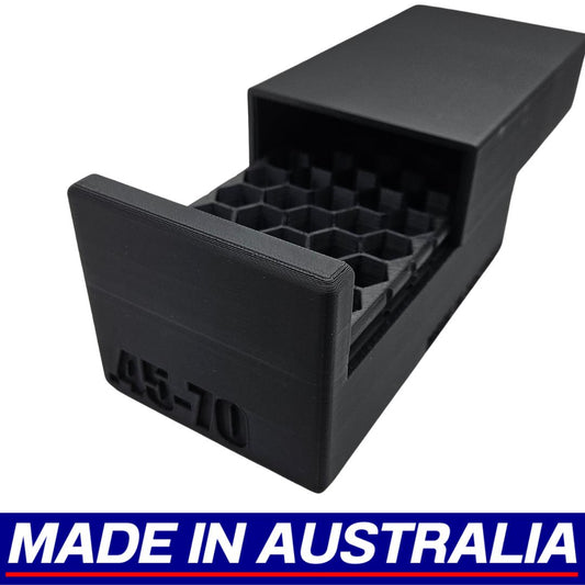 .45-70 Govt Ammo Box Dispenser Case 40 Round Rifle Ammunition Storage Loader