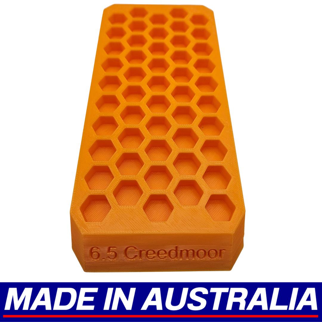 6.5 Reloading Block Ammo Stand Ammunition Loading Tray - 50 Round Capacity