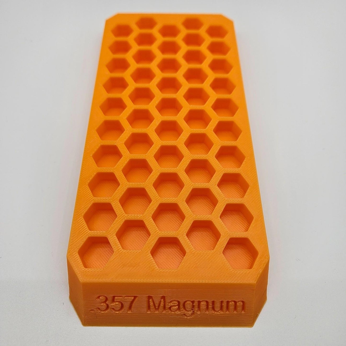 .357 Magnum Reloading Block Ammo Stand Ammunition Loading Tray 50 Round Capacity