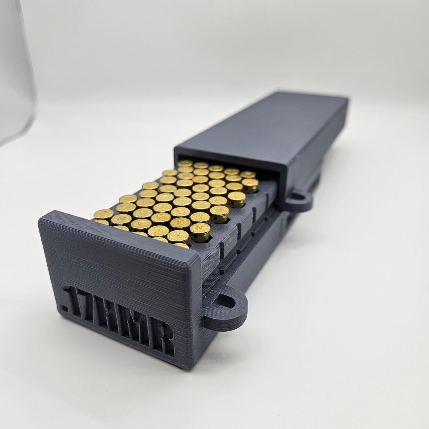 .17HMR Lockable Ammo Storage Box Ammunition Dispenser Lock Case 100 Round